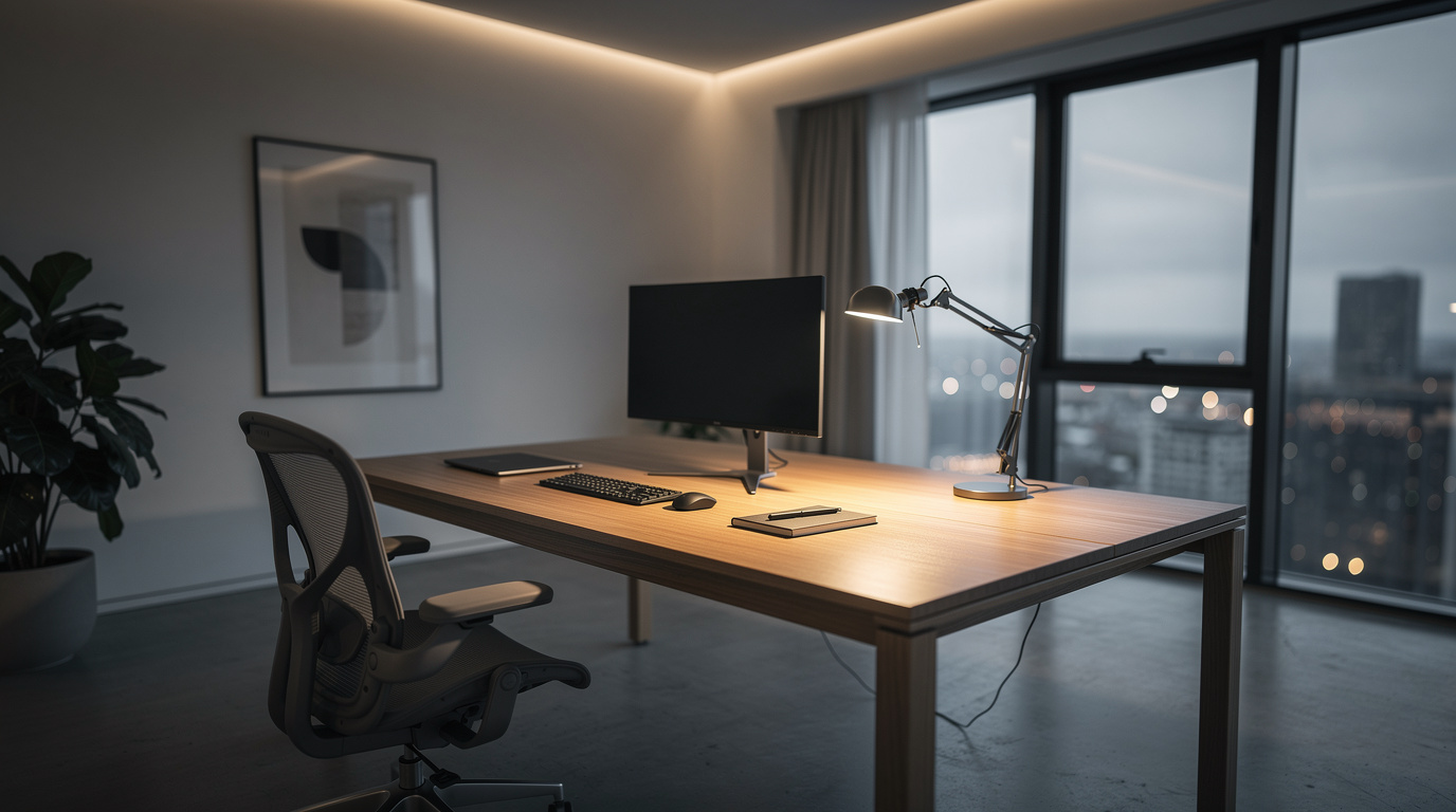 Open workstation desk